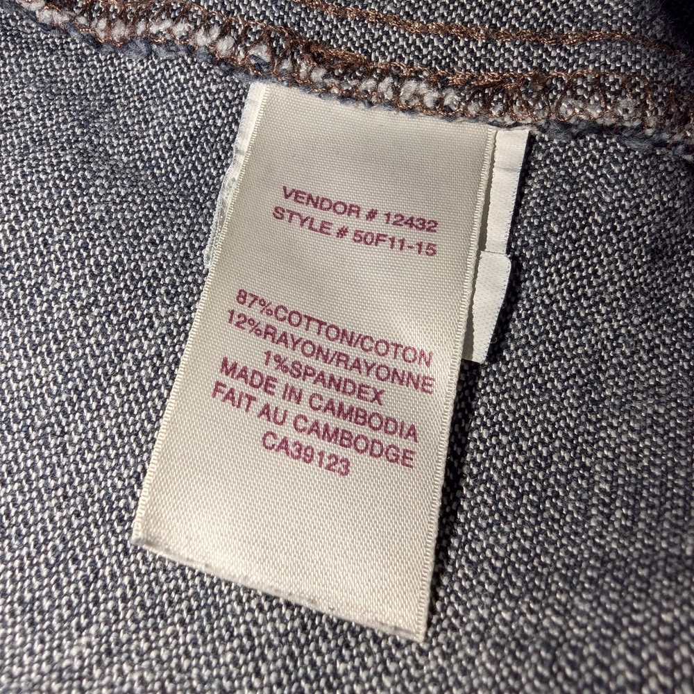 Gun's N Rose's / Northern Reflections Jean Jacket - Picture 12 of 15
